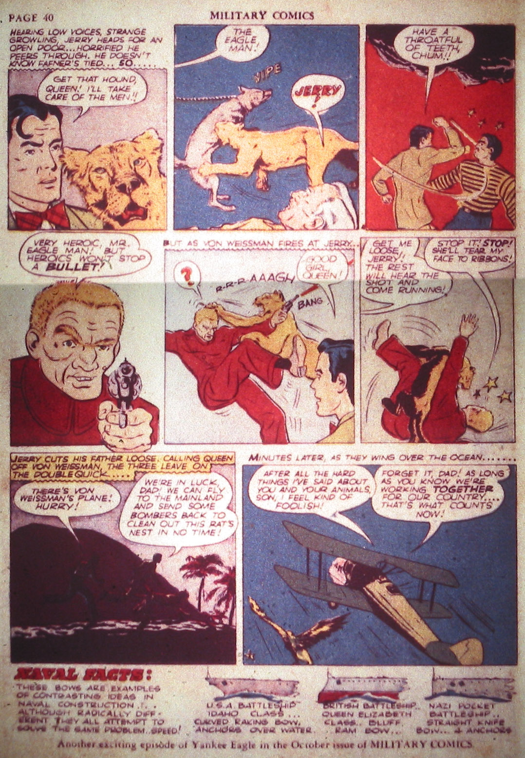 Military Comics #2 (Quality Comics), page 42. Public domain (US).