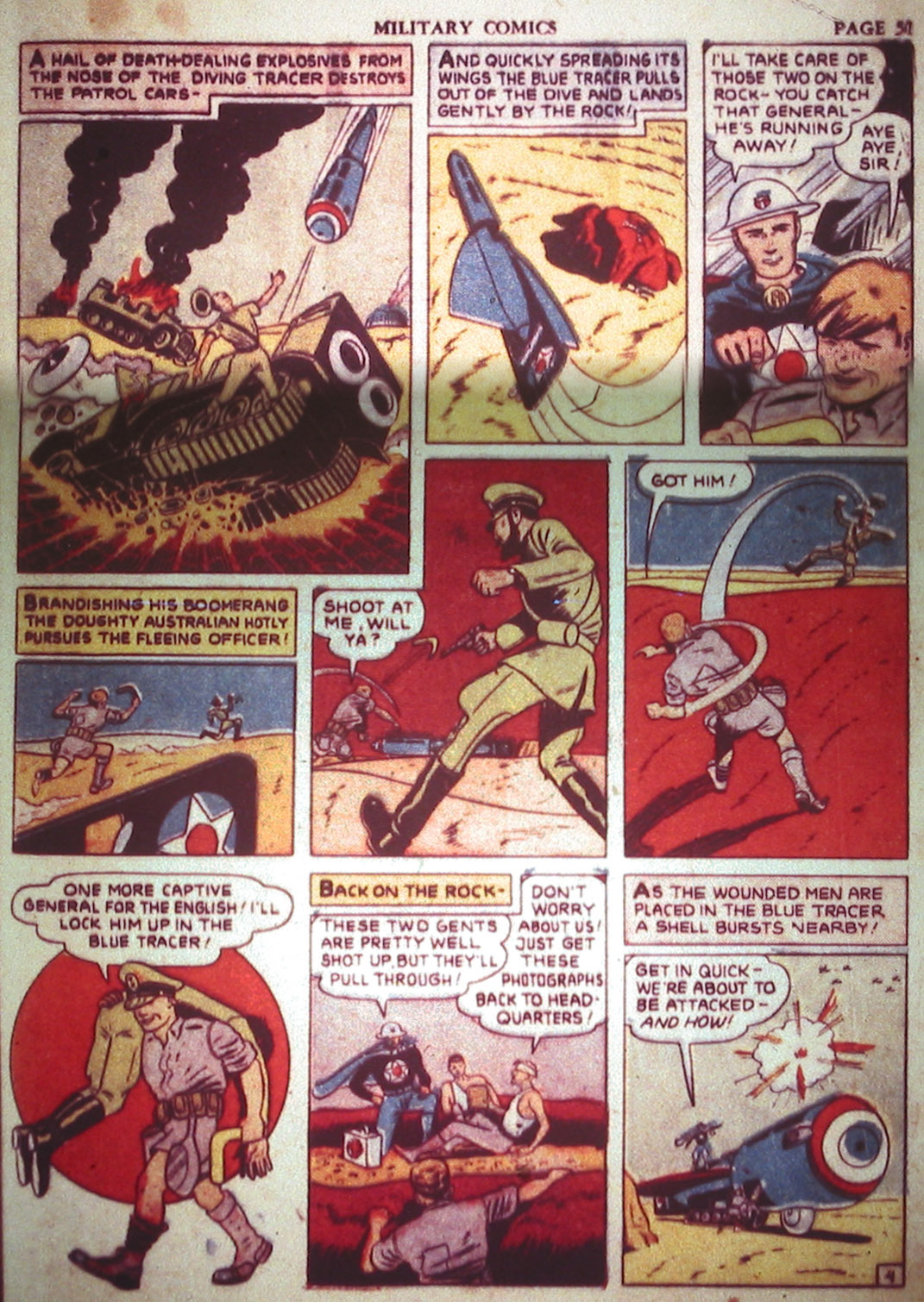 Military Comics #2 (Quality Comics), page 53. Public domain (US).