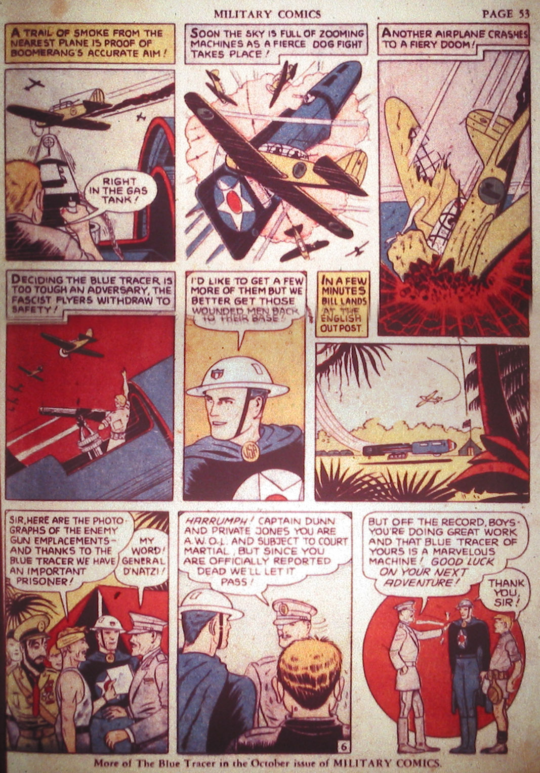 Military Comics #2 (Quality Comics), page 55. Public domain (US).