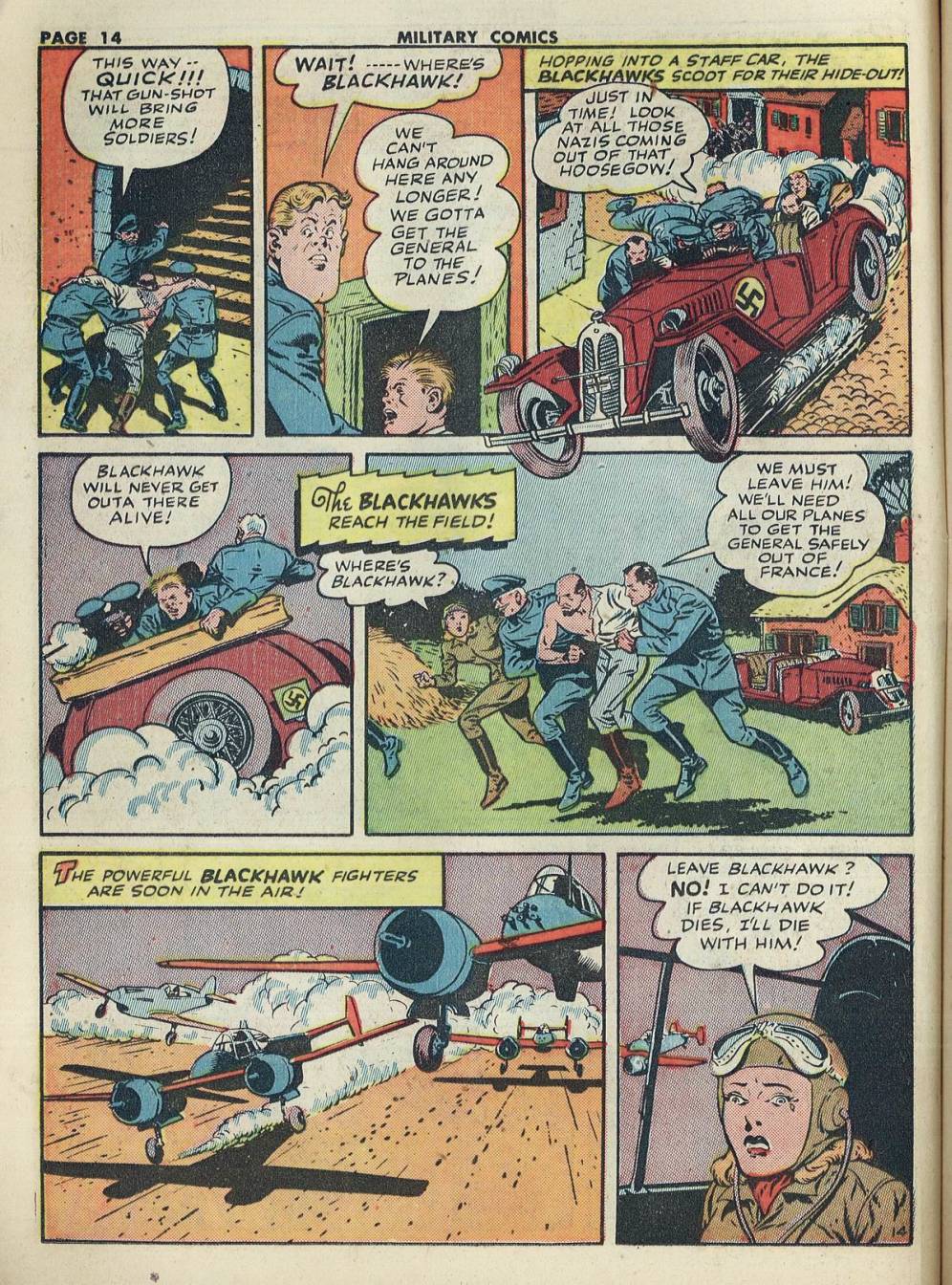 Military Comics #20 (Quality Comics), page 16. Public domain (US).