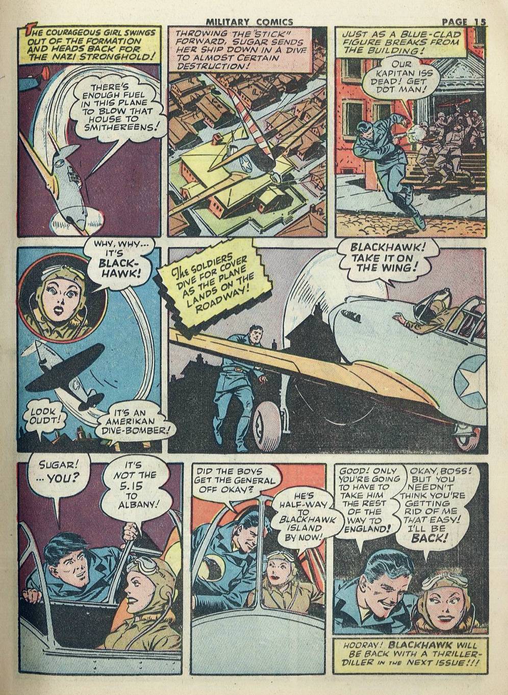 Military Comics #20 (Quality Comics), page 17. Public domain (US).