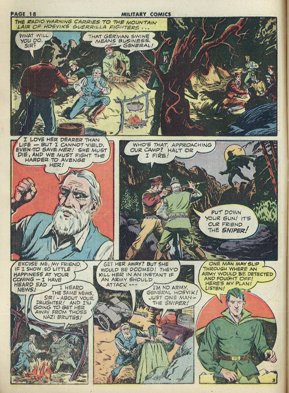 Military Comics #20 (Quality Comics), page 20. Public domain (US).