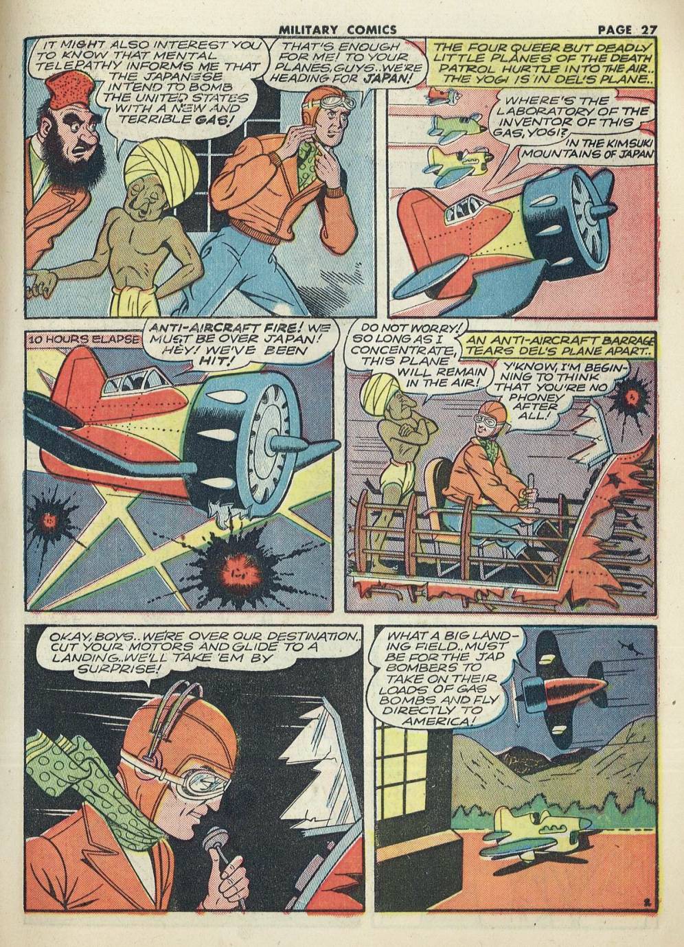 Military Comics #20 (Quality Comics), page 29. Public domain (US).