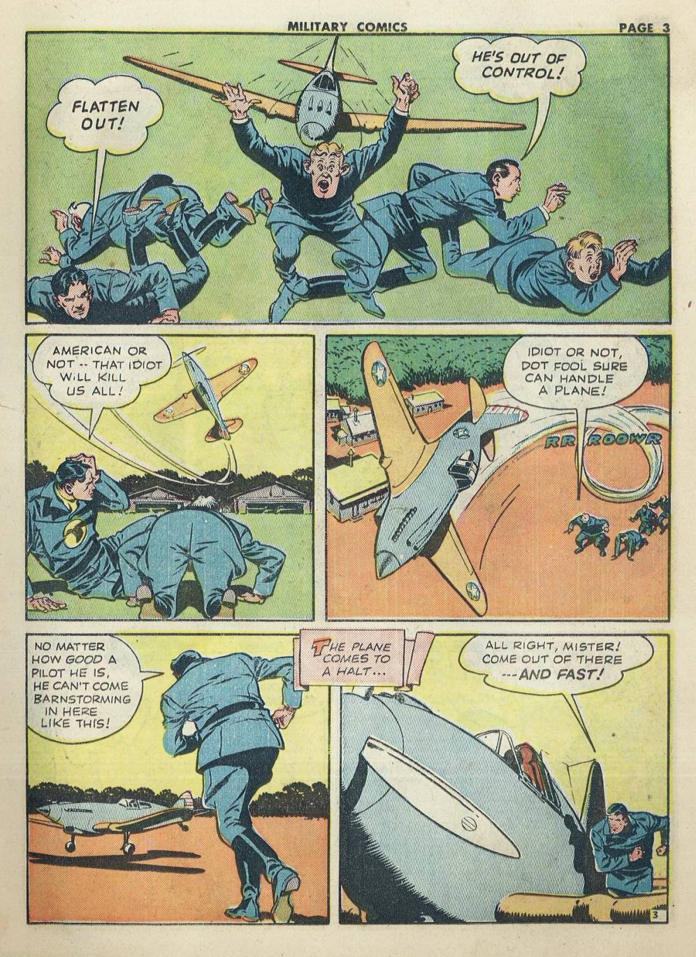 Military Comics #20 (Quality Comics), page 5. Public domain (US).