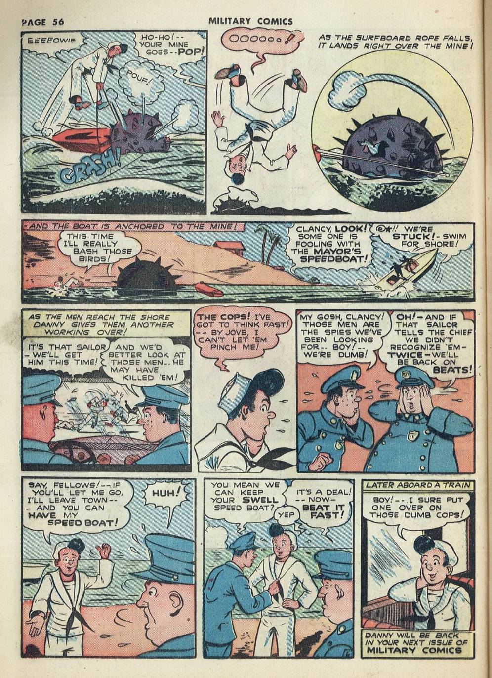 Military Comics #20 (Quality Comics), page 58. Public domain (US).