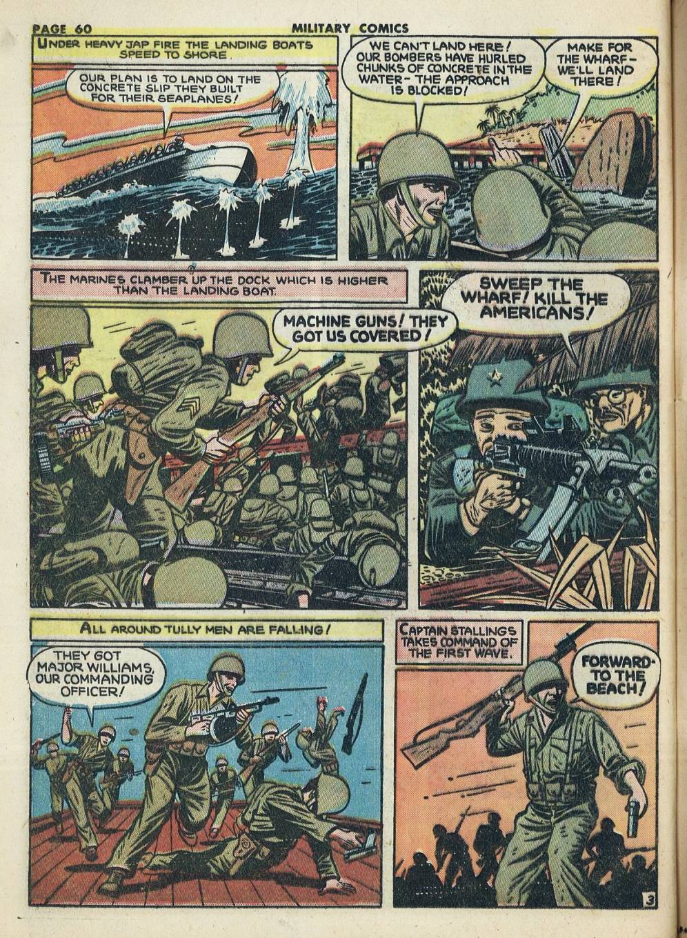 Military Comics #20 (Quality Comics), page 62. Public domain (US).
