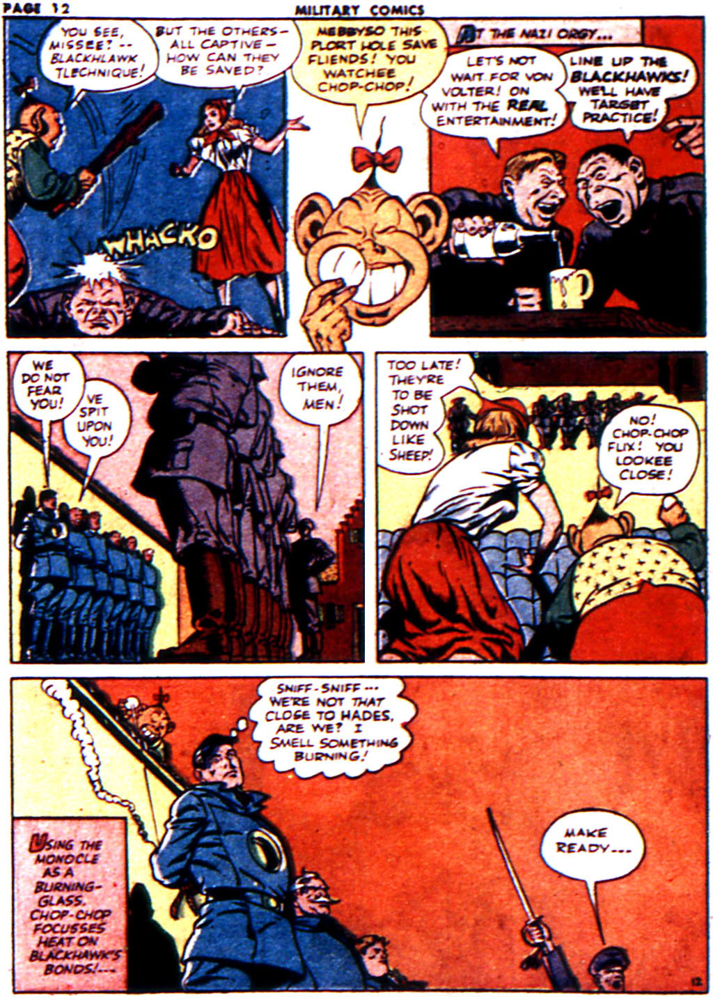 Military Comics #21 (Quality Comics), page 14. Public domain (US).