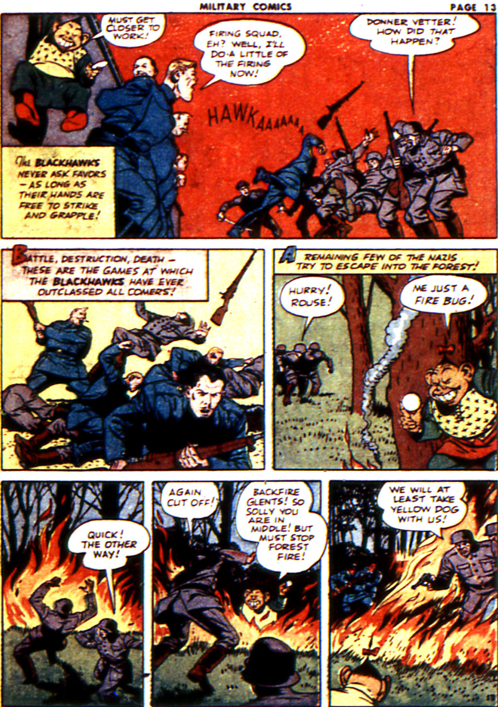 Military Comics #21 (Quality Comics), page 15. Public domain (US).