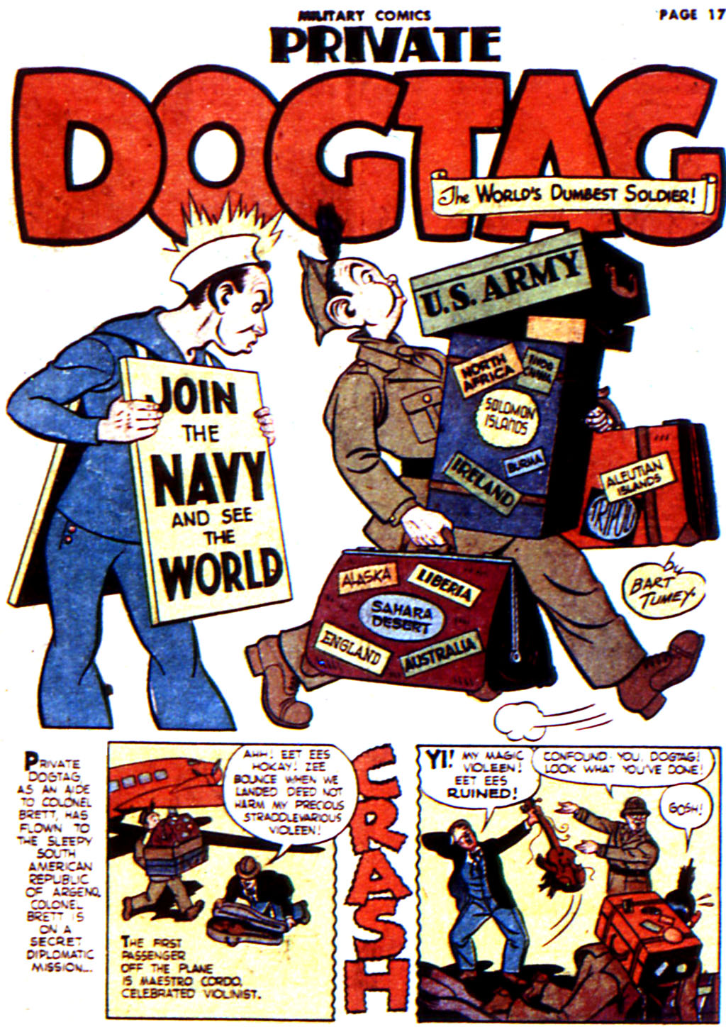 Military Comics #21 (Quality Comics), page 19. Public domain (US).