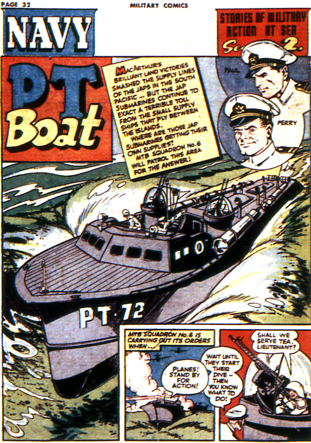 Military Comics #21 (Quality Comics), page 34. Public domain (US).