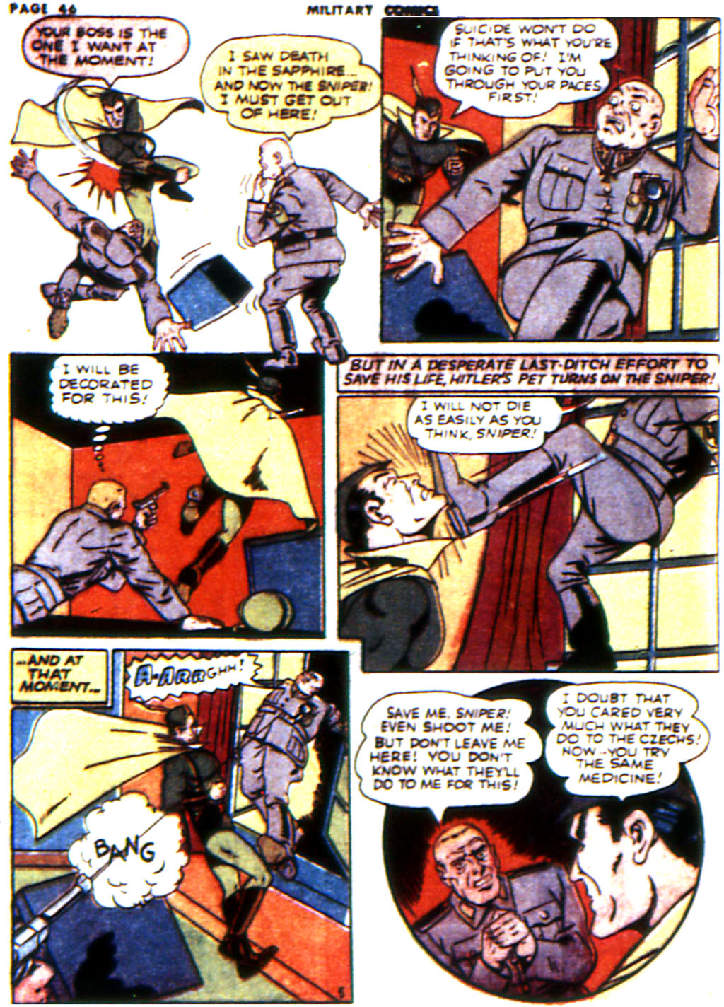 Military Comics #21 (Quality Comics), page 48. Public domain (US).