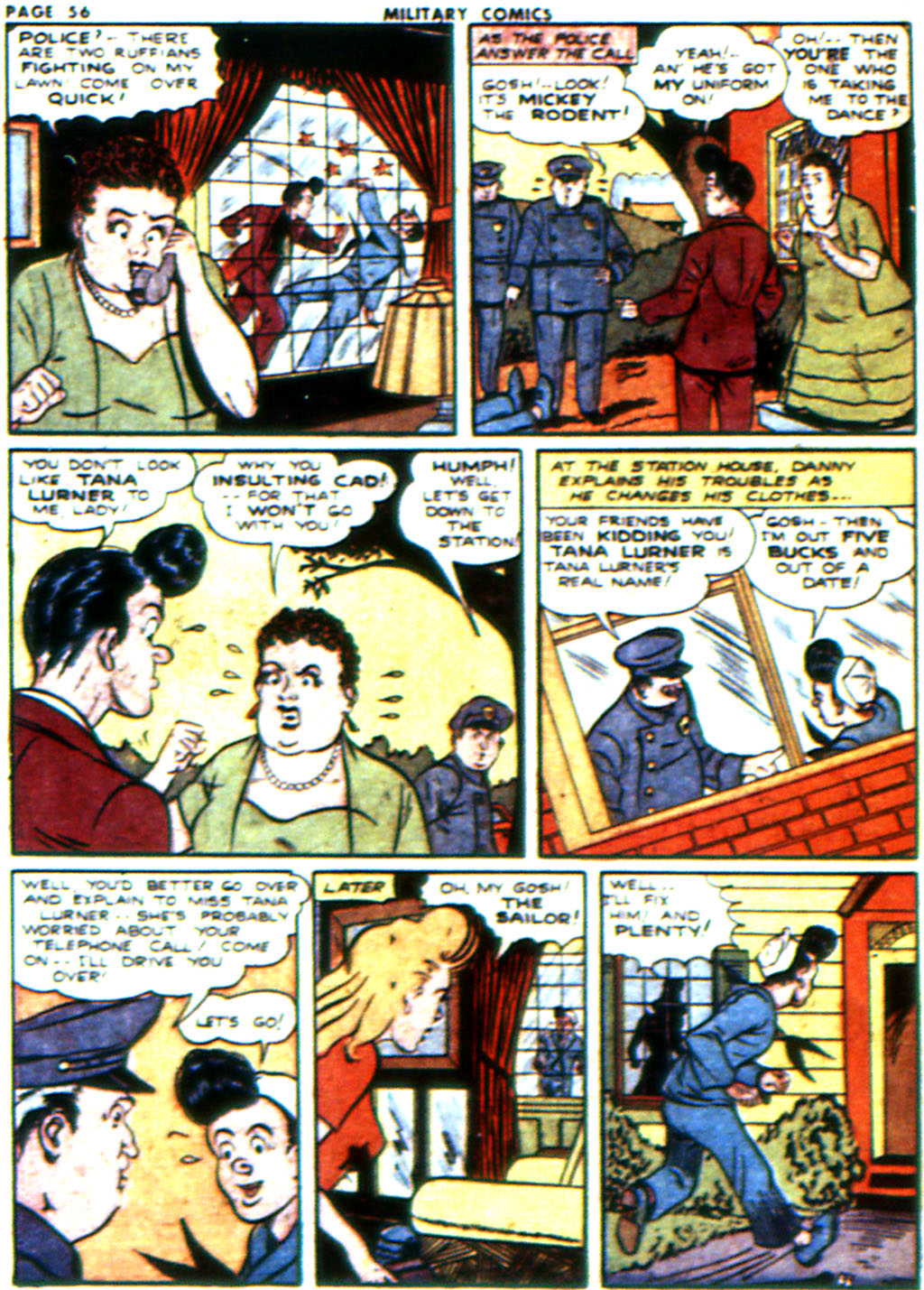 Military Comics #21 (Quality Comics), page 58. Public domain (US).