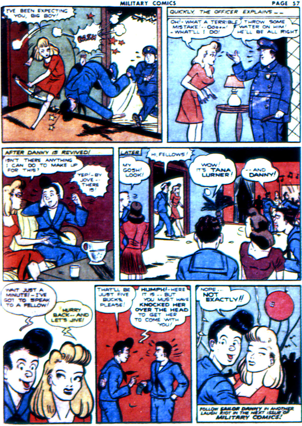 Military Comics #21 (Quality Comics), page 59. Public domain (US).
