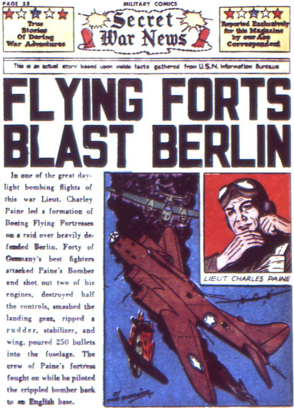 Military Comics #21 (Quality Comics), page 60. Public domain (US).