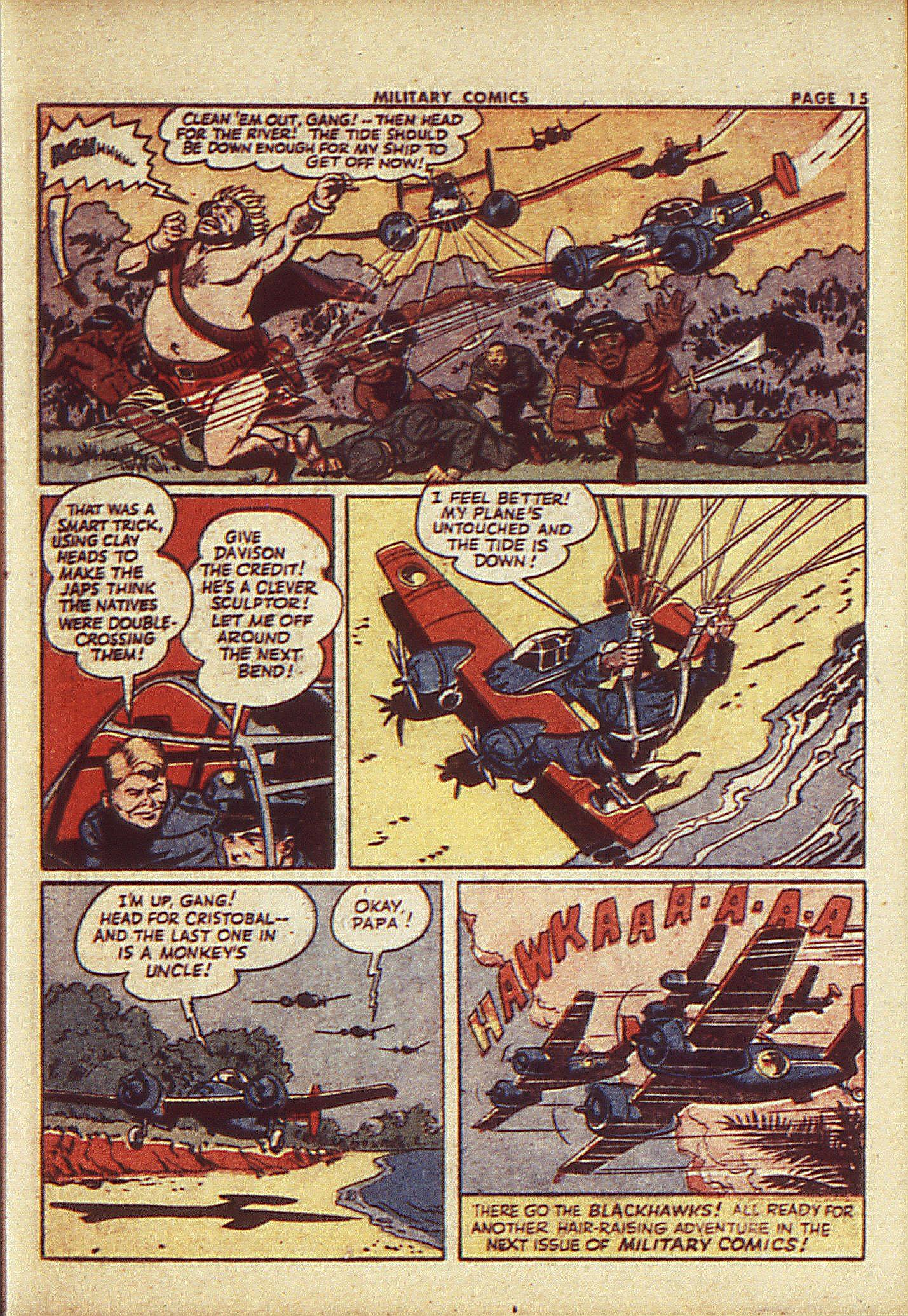 Military Comics #23 (Quality Comics), page 17. Public domain (US).