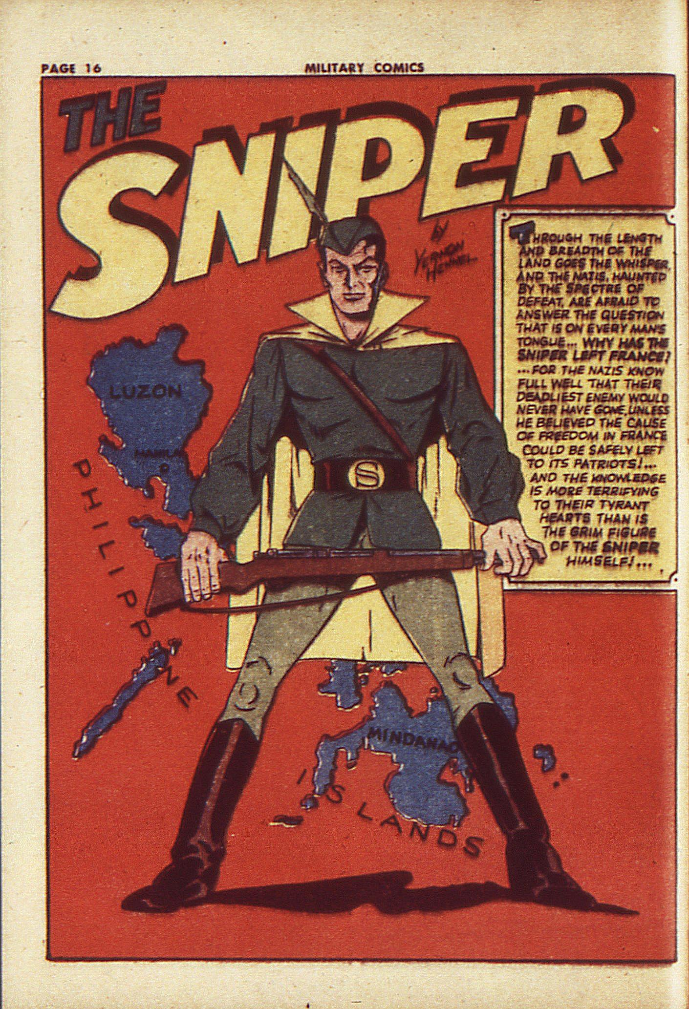 Military Comics #23 (Quality Comics), page 18. Public domain (US).