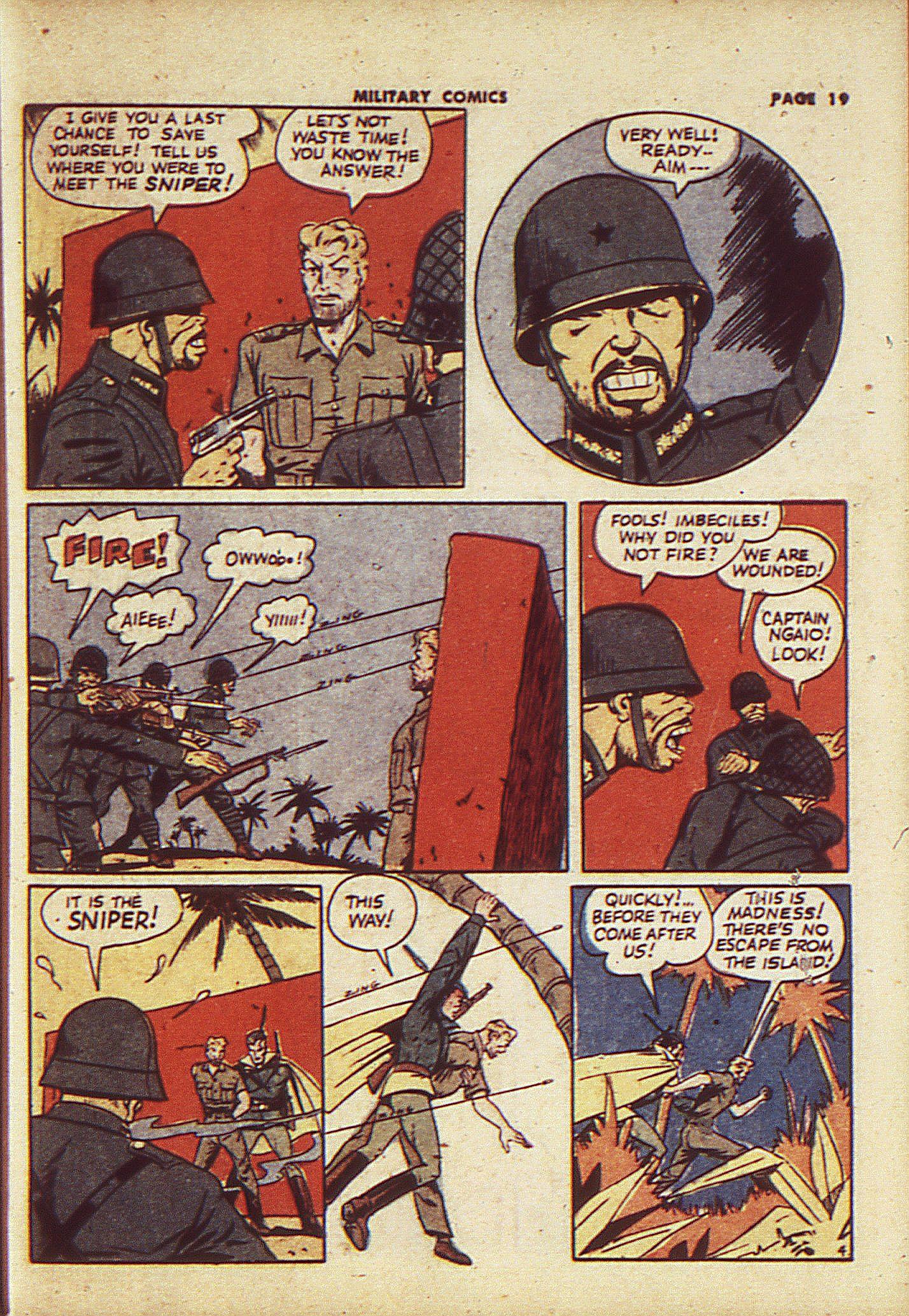 Military Comics #23 (Quality Comics), page 21. Public domain (US).