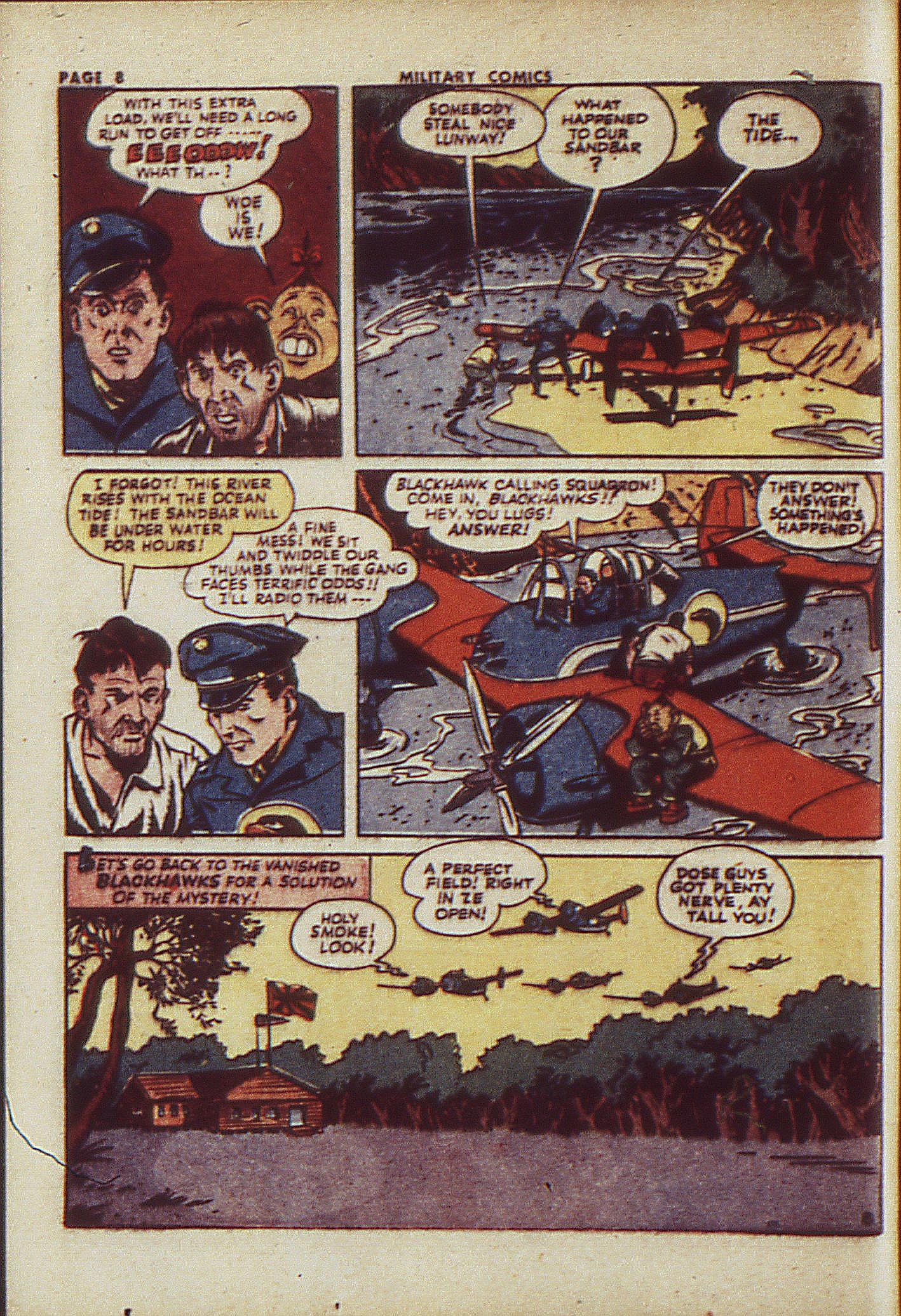 Military Comics #23 (Quality Comics), page 10. Public domain (US).