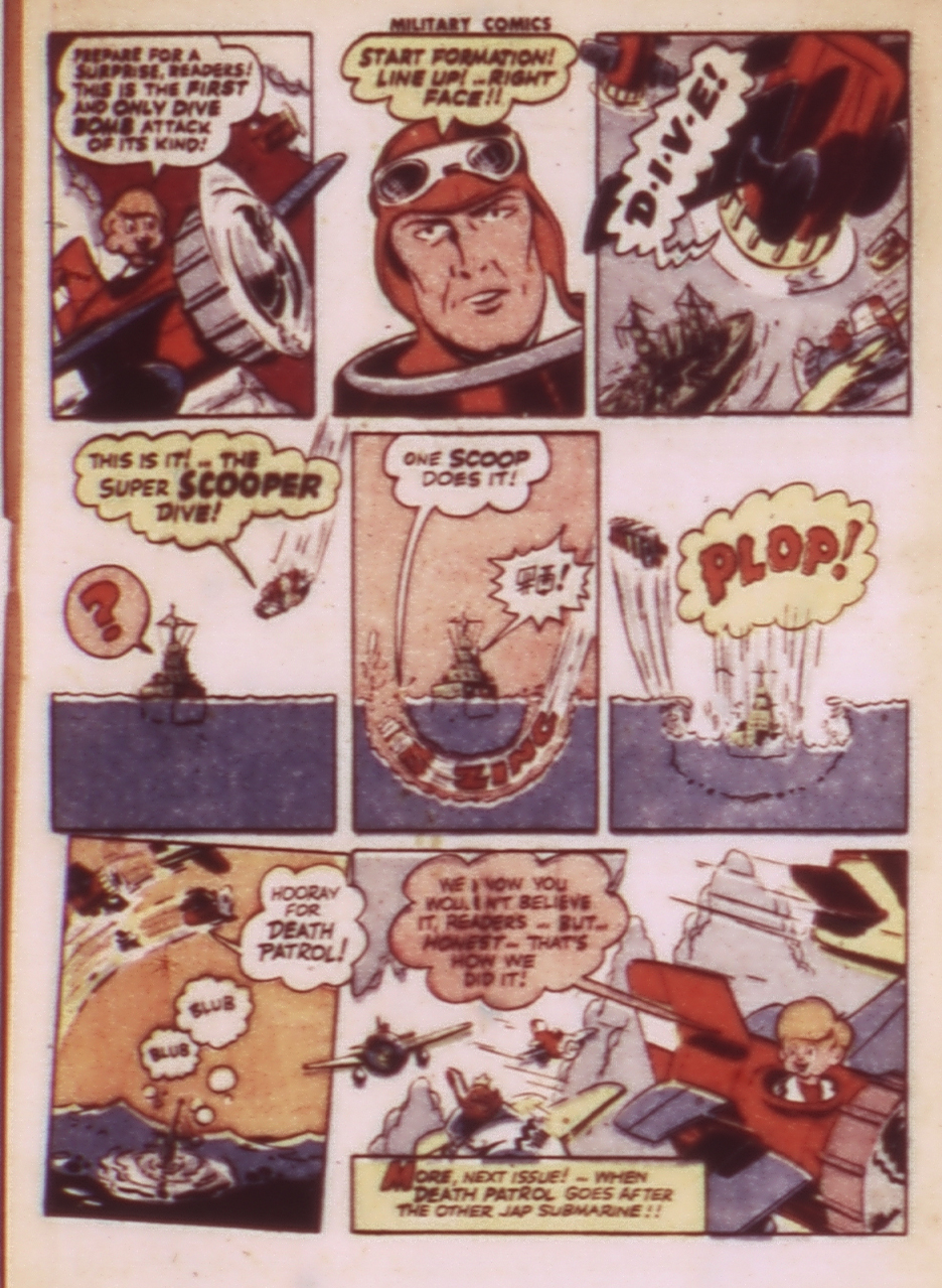 Military Comics #24 (Quality Comics), page 21. Public domain (US).