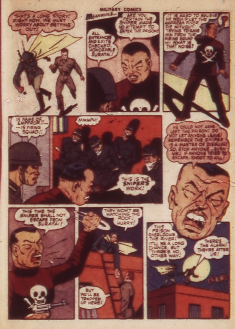 Military Comics #24 (Quality Comics), page 27. Public domain (US).