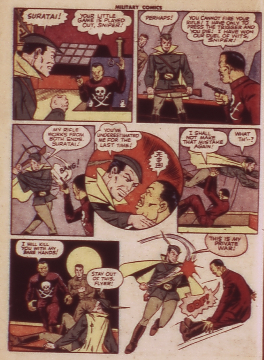 Military Comics #24 (Quality Comics), page 28. Public domain (US).