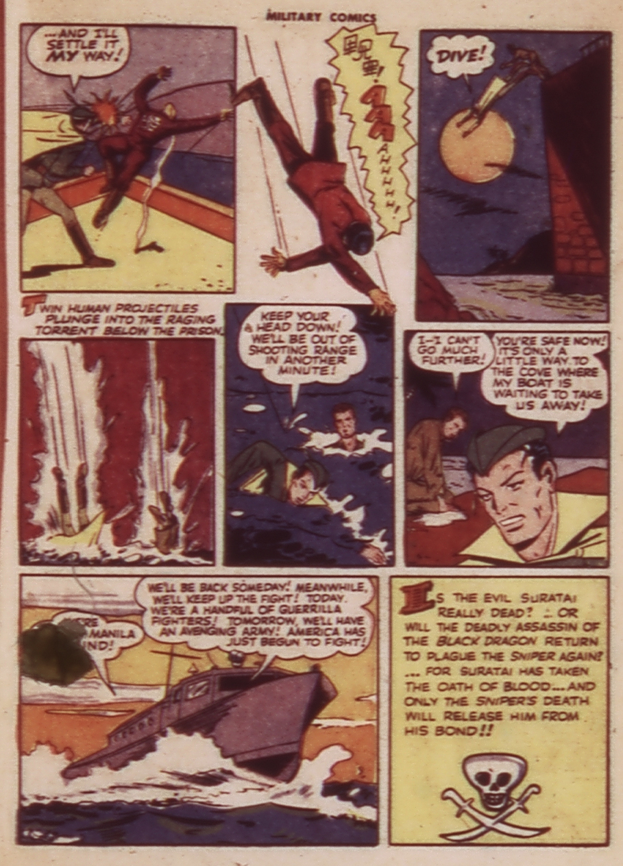 Military Comics #24 (Quality Comics), page 29. Public domain (US).
