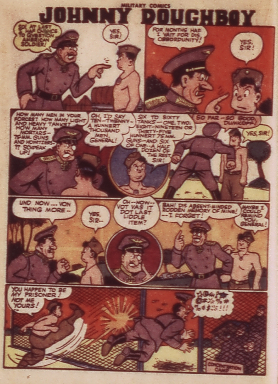 Military Comics #24 (Quality Comics), page 30. Public domain (US).