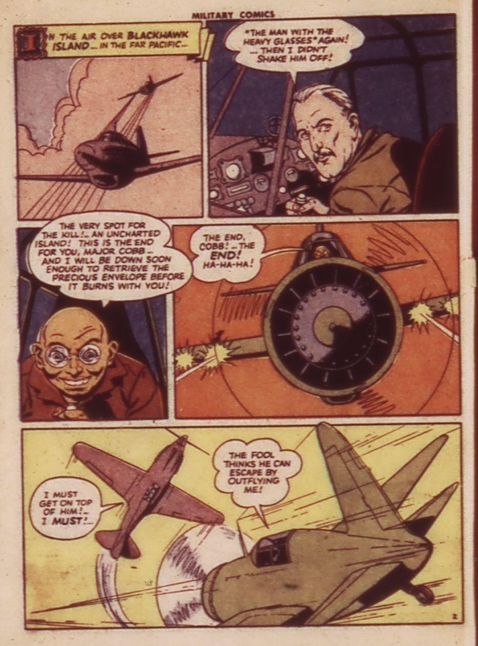 Military Comics #24 (Quality Comics), page 4. Public domain (US).