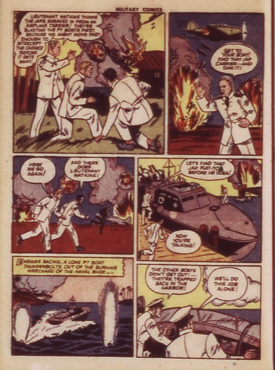 Military Comics #24 (Quality Comics), page 44. Public domain (US).