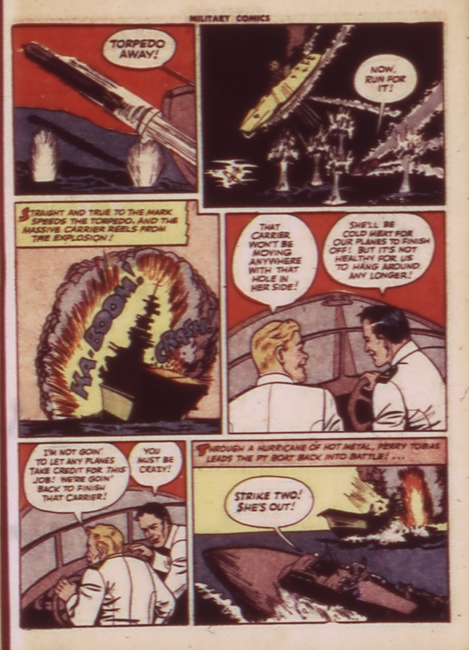 Military Comics #24 (Quality Comics), page 47. Public domain (US).