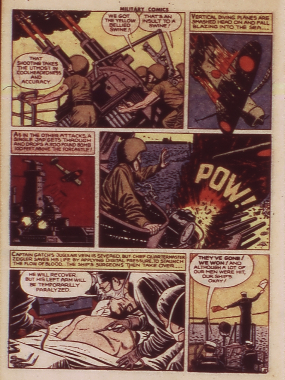 Military Comics #24 (Quality Comics), page 56. Public domain (US).