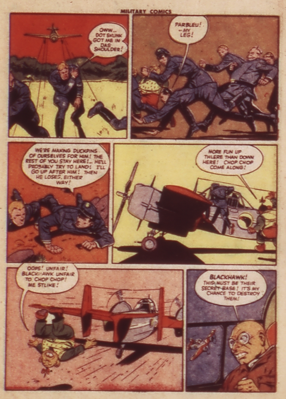 Military Comics #24 (Quality Comics), page 7. Public domain (US).