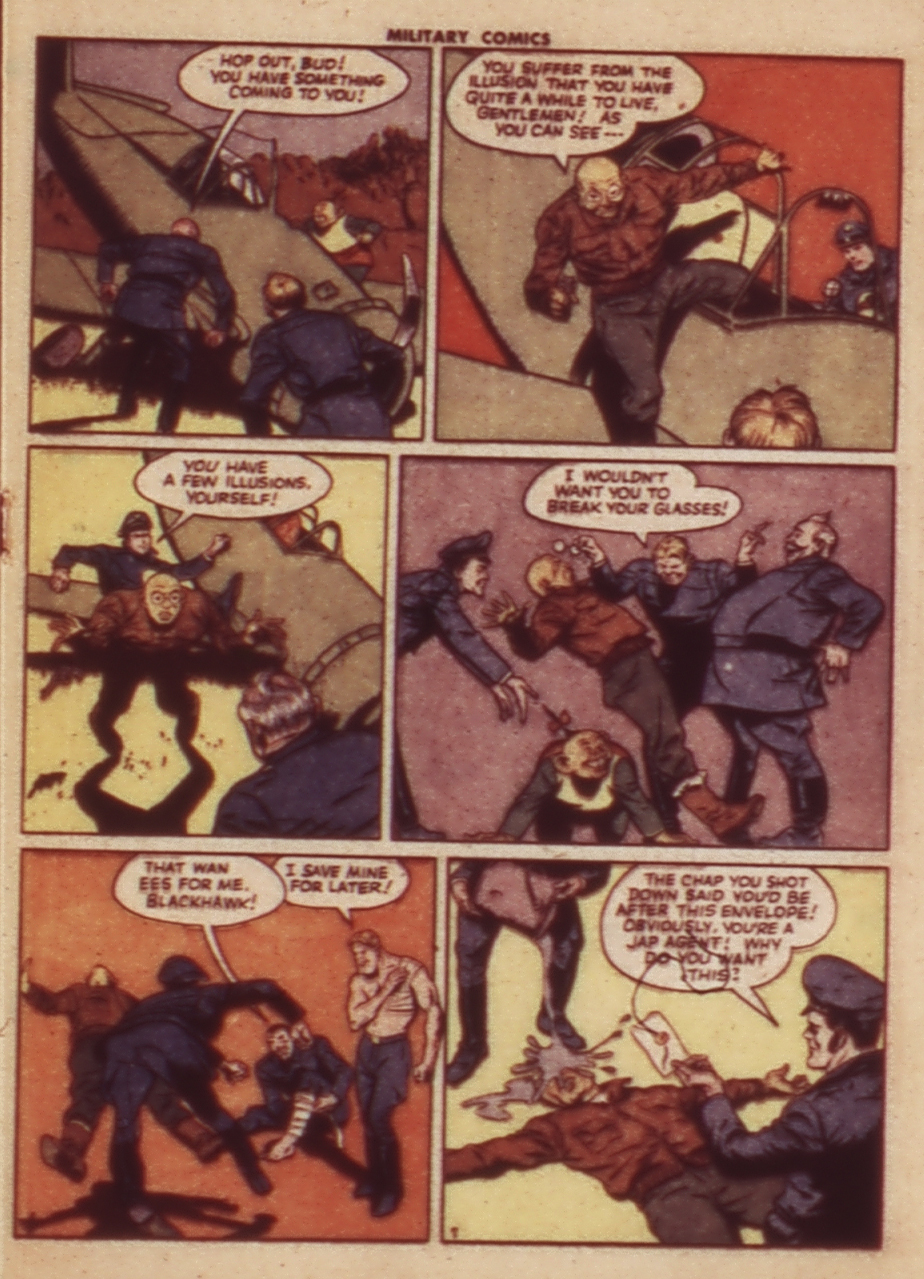 Military Comics #24 (Quality Comics), page 9. Public domain (US).