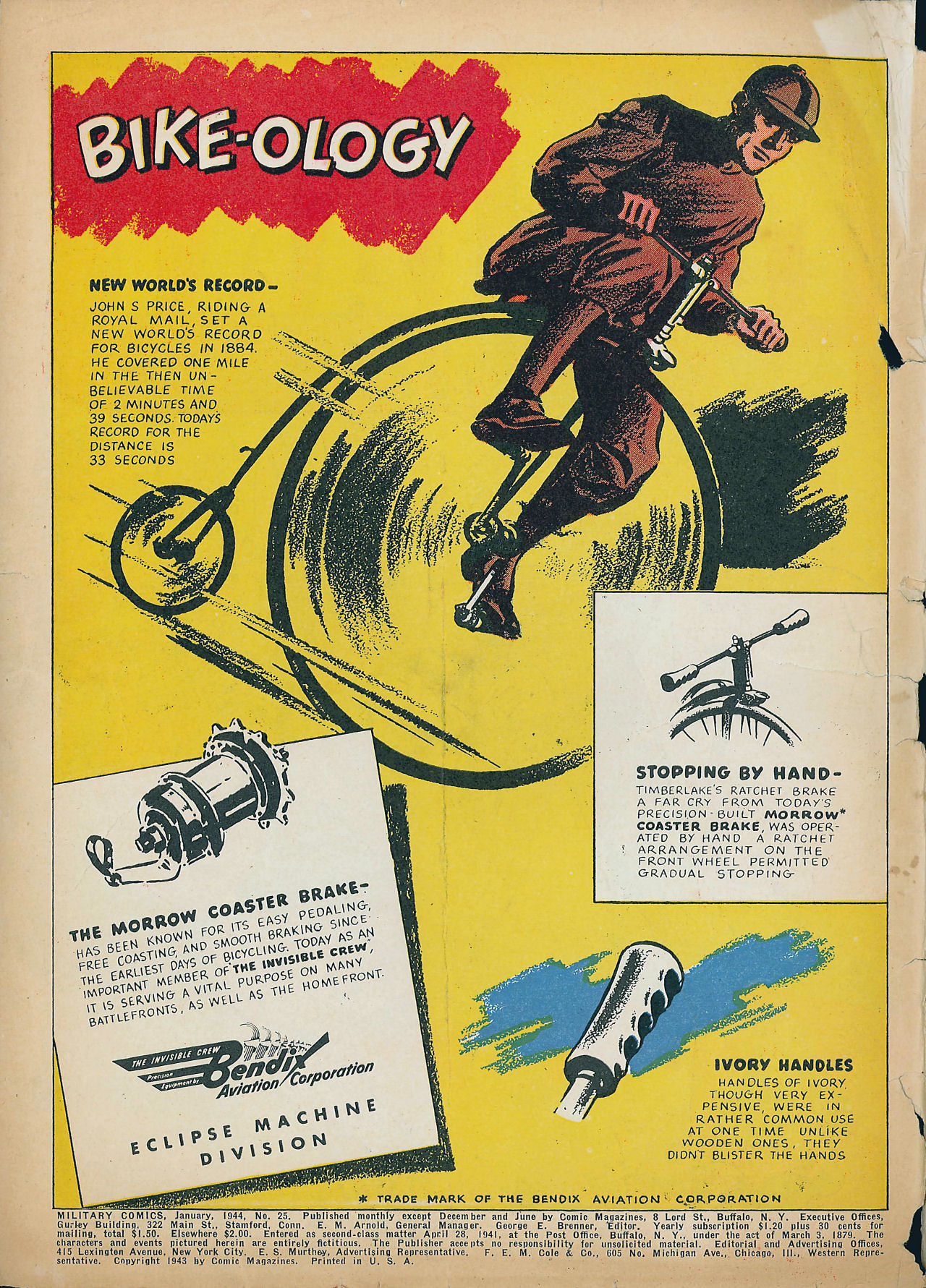 Military Comics #25 (Quality Comics), page 2. Public domain (US).
