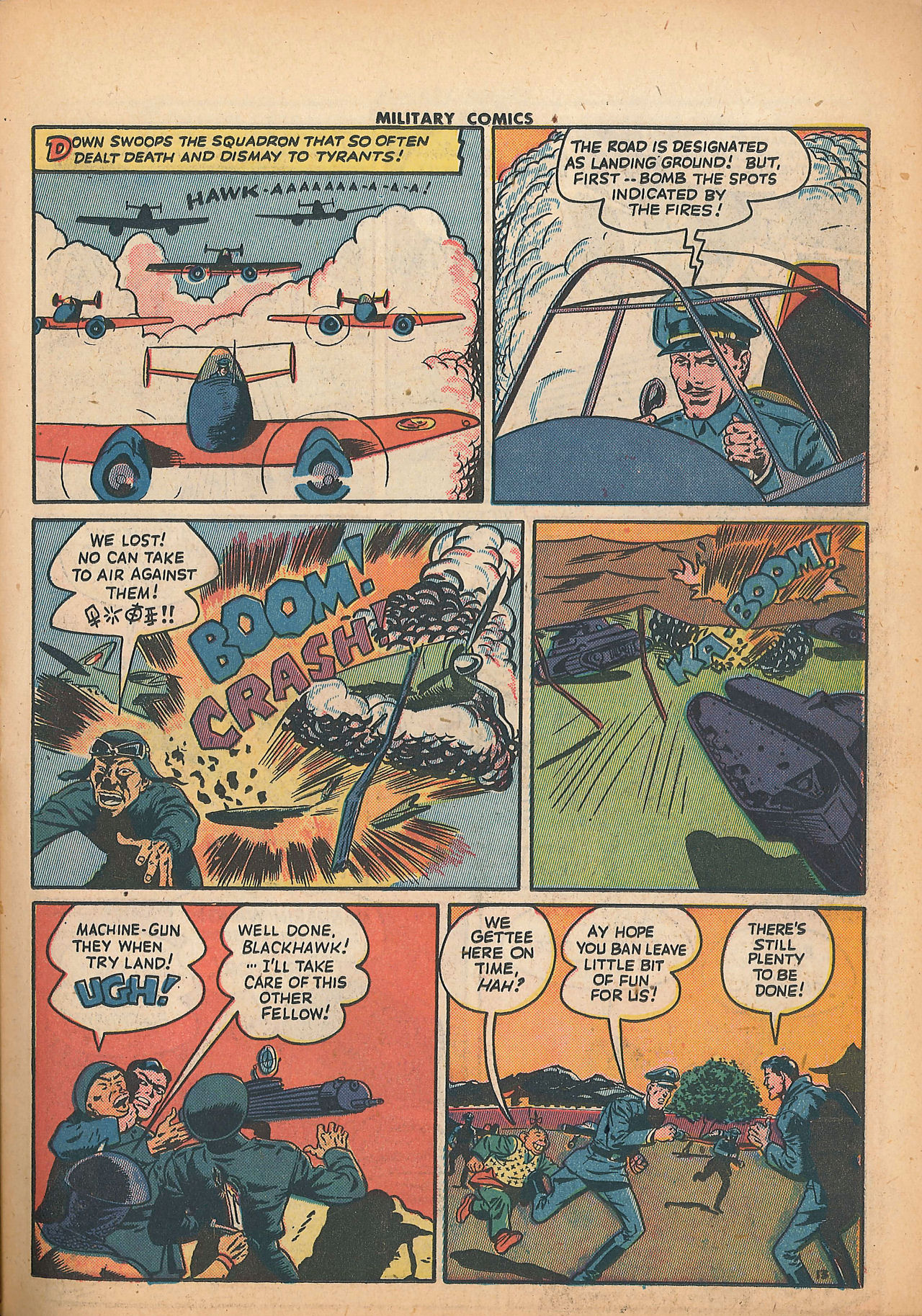 Military Comics #25 (Quality Comics), page 15. Public domain (US).