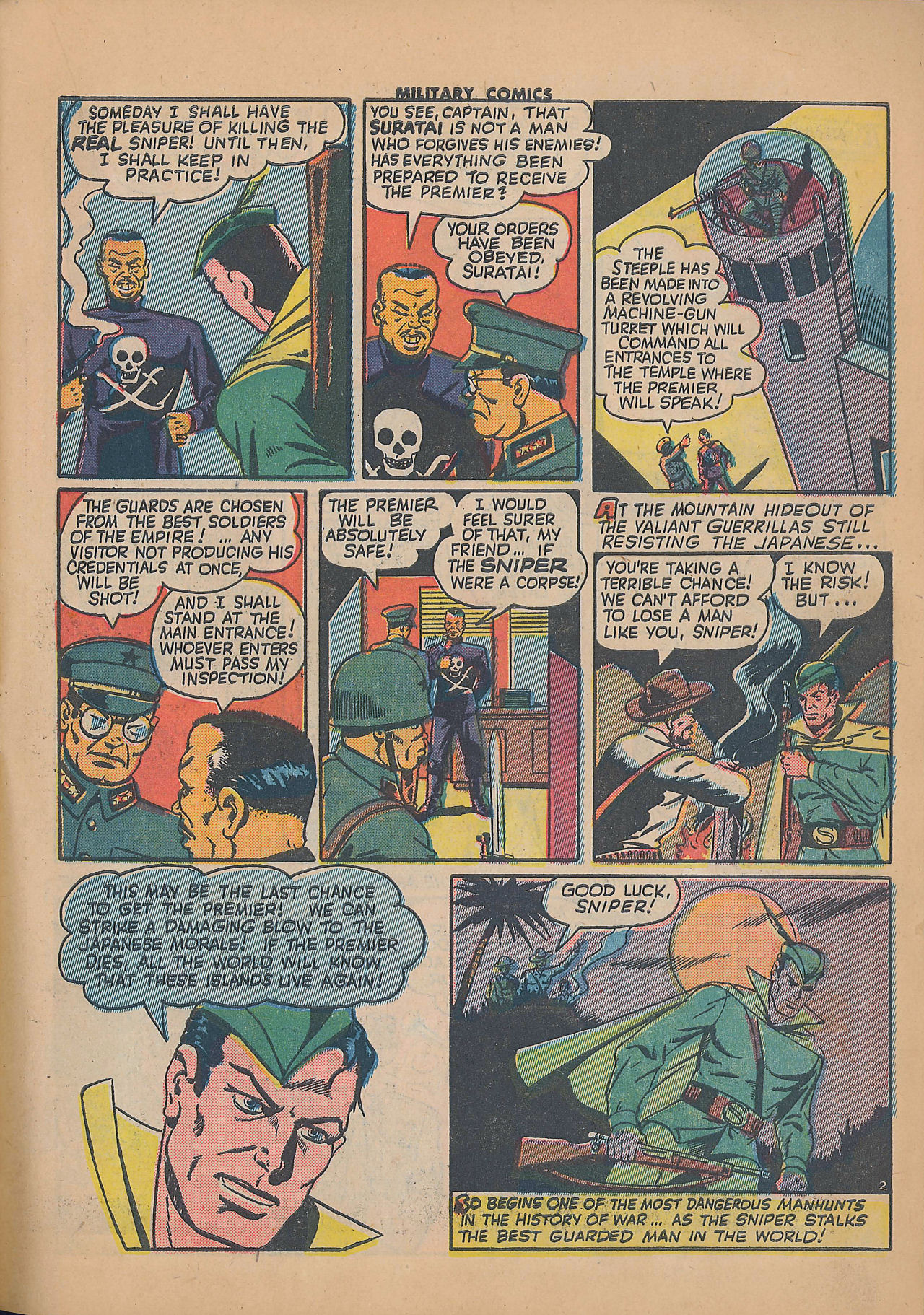 Military Comics #25 (Quality Comics), page 23. Public domain (US).