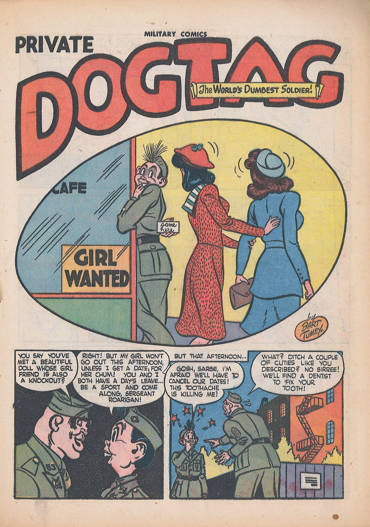 Military Comics #25 (Quality Comics), page 31. Public domain (US).