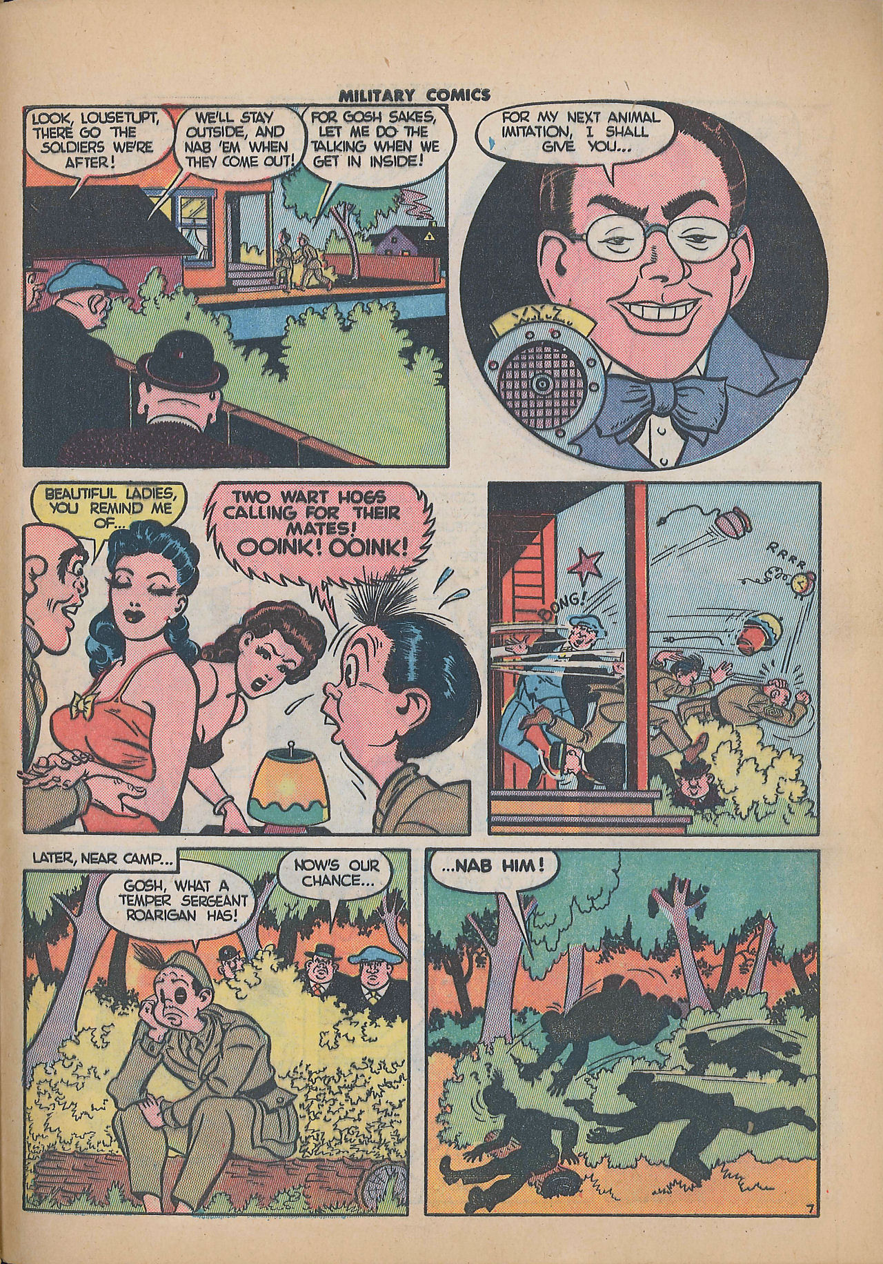 Military Comics #25 (Quality Comics), page 37. Public domain (US).