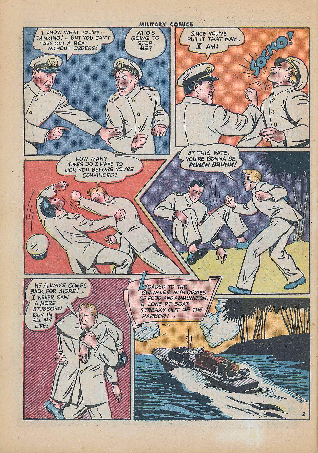 Military Comics #25 (Quality Comics), page 42. Public domain (US).