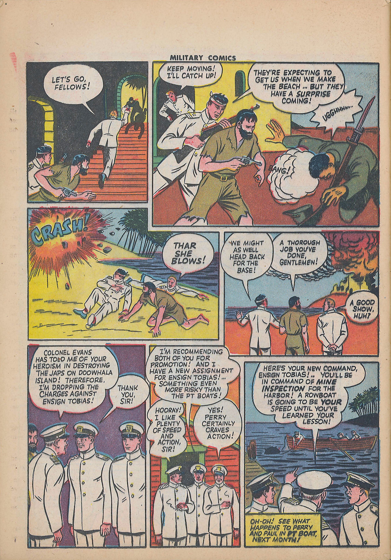 Military Comics #25 (Quality Comics), page 48. Public domain (US).