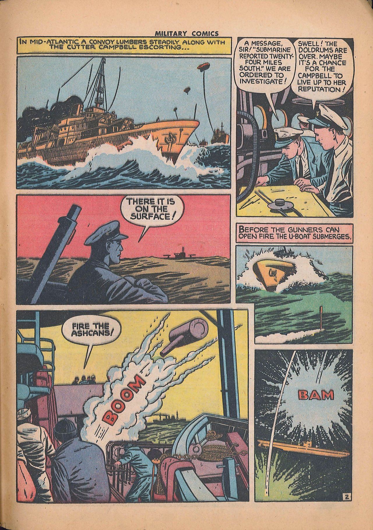 Military Comics #25 (Quality Comics), page 53. Public domain (US).