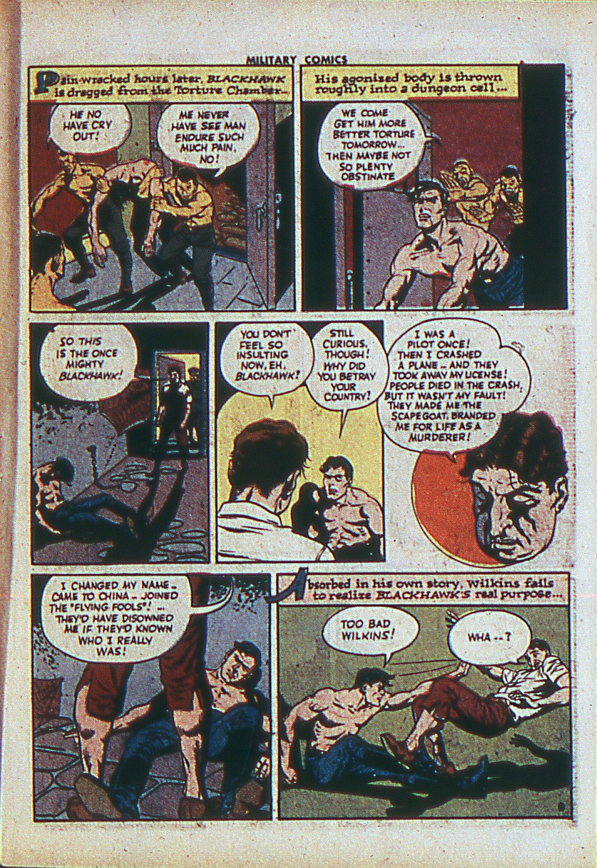 Military Comics #27 (Quality Comics), page 11. Public domain (US).