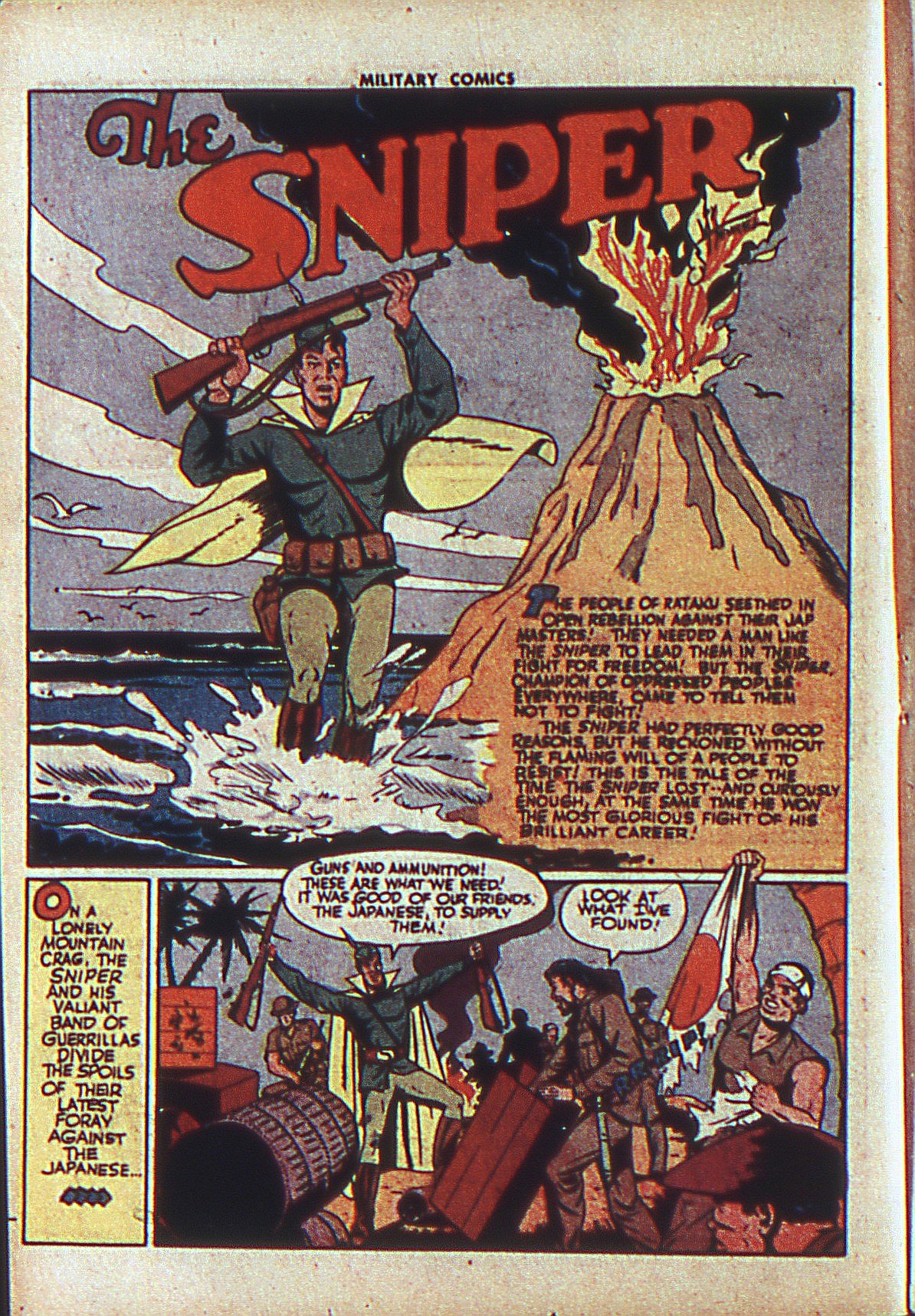 Military Comics #27 (Quality Comics), page 18. Public domain (US).