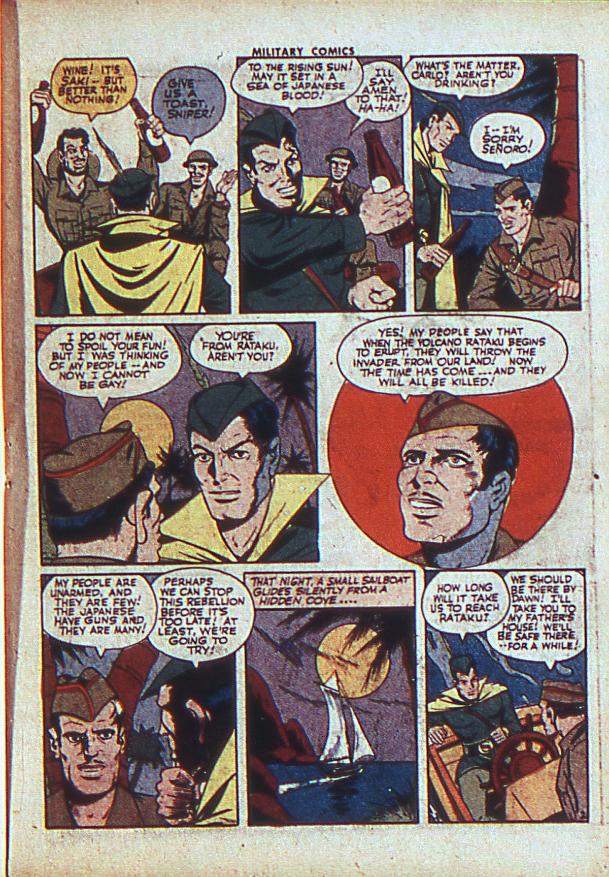 Military Comics #27 (Quality Comics), page 19. Public domain (US).