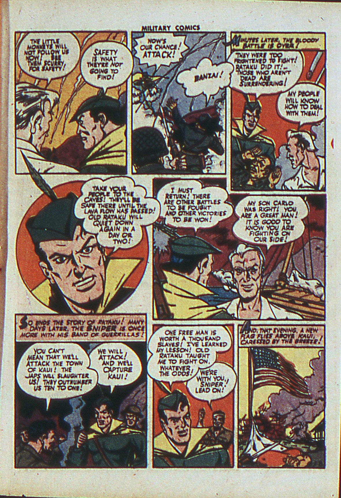 Military Comics #27 (Quality Comics), page 25. Public domain (US).