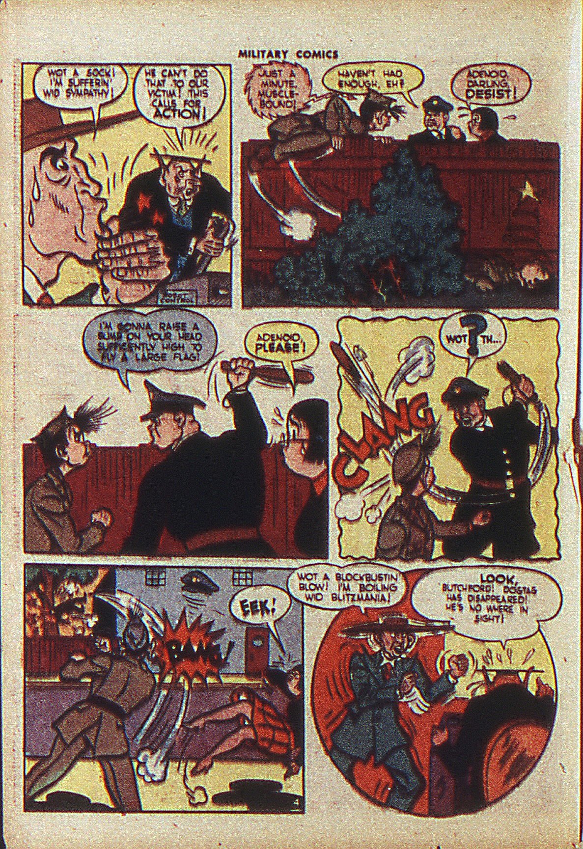 Military Comics #27 (Quality Comics), page 30. Public domain (US).