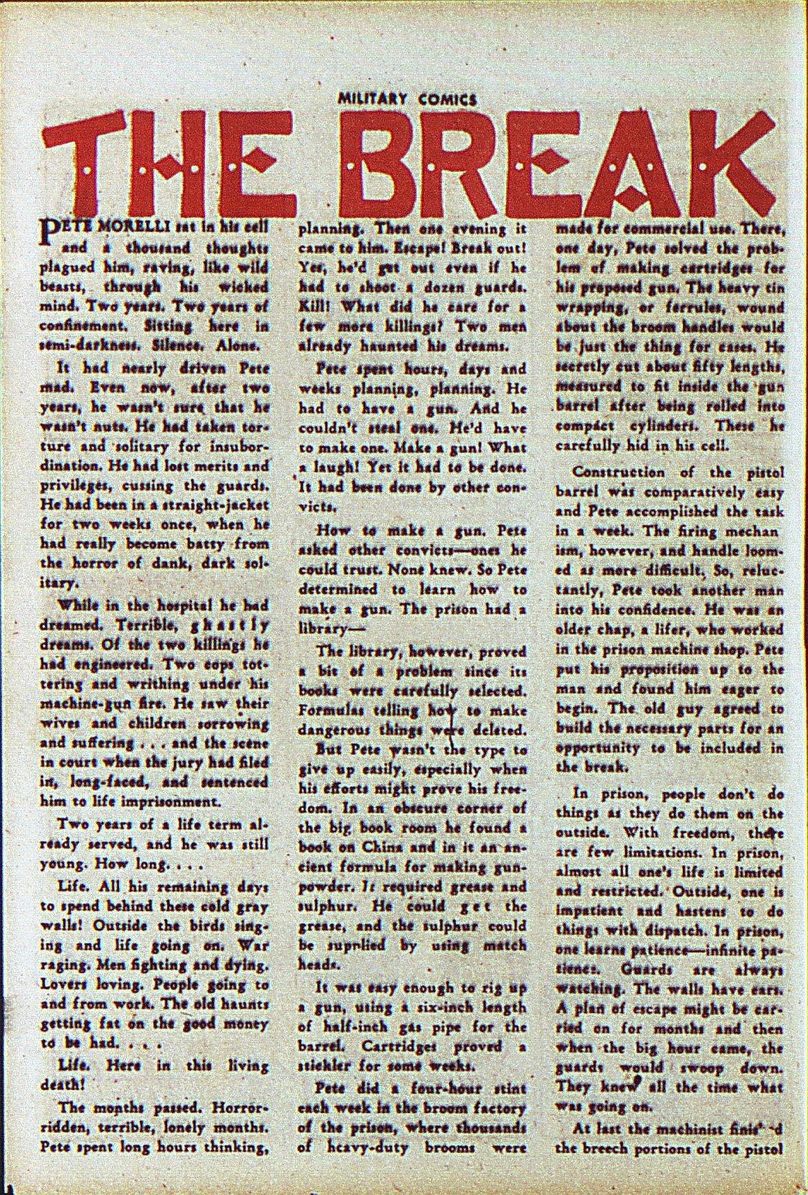 Military Comics #27 (Quality Comics), page 36. Public domain (US).