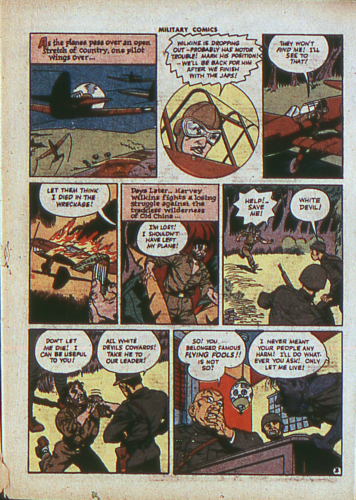 Military Comics #27 (Quality Comics), page 5. Public domain (US).