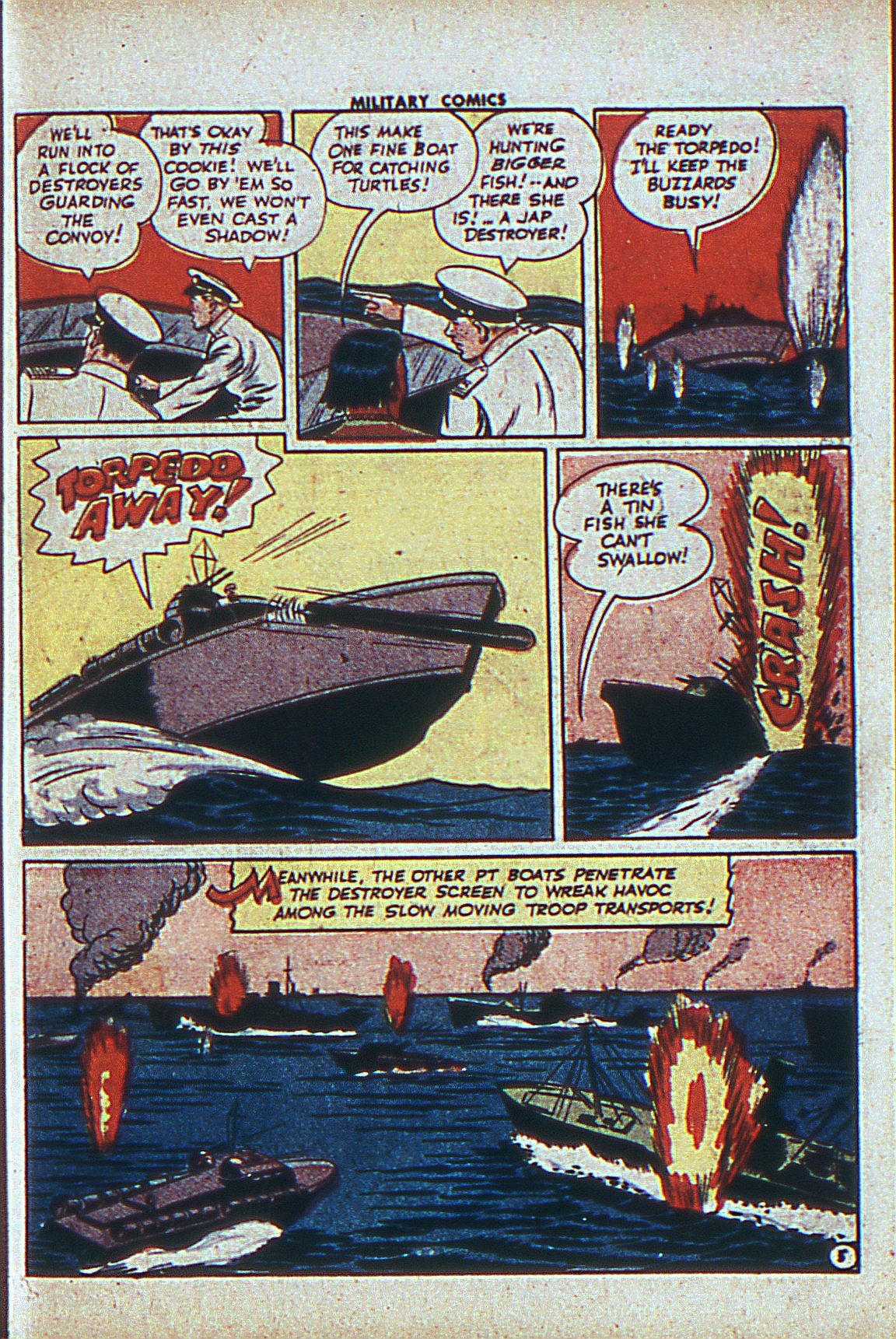 Military Comics #27 (Quality Comics), page 43. Public domain (US).