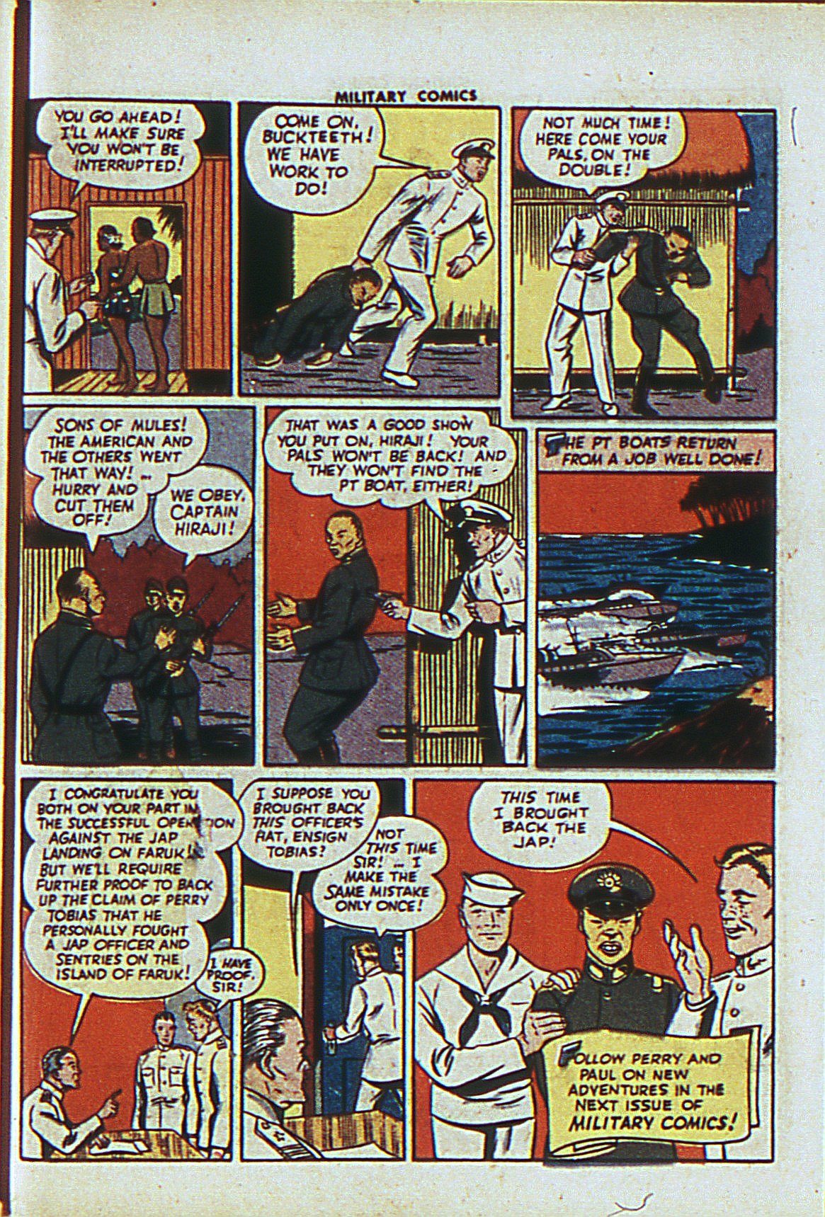 Military Comics #27 (Quality Comics), page 47. Public domain (US).
